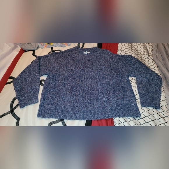Maurices Sweaters - NWT MAURICES BLUE WOMENS SWEATER SZ LARGE BEAUTIFUL SWEATER,SOFT COZY NEVER WORN